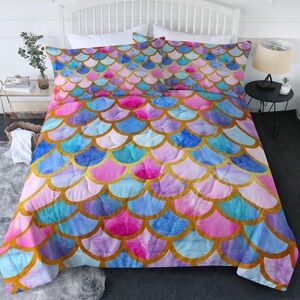 Twin/Twin XL Mermaid duvet cover and pillowcases